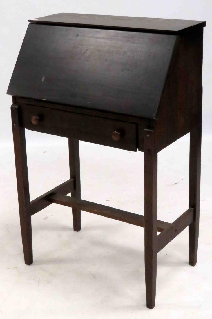 vintage desks for sale refinished craftsman style oak slantfront desk height 38 vintage desks writing tables for sale antique vintage desks for sale refinished craftsman style oak slantfront desk height 38 vintage desks writing tables for sale antique